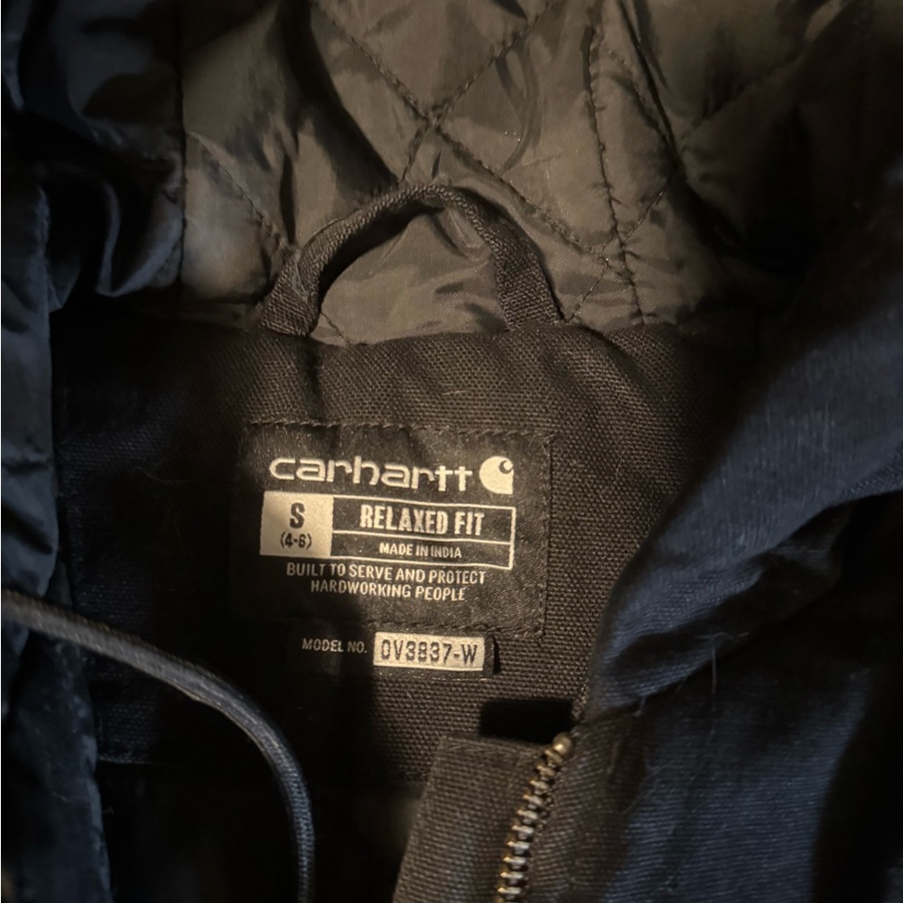 Carhartt Relaxed Fit Black Vest - Picture 3 of 3